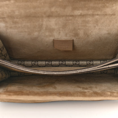 Gucci GG Supreme Monogram Small Dionysus Shoulder Bag Taupe 5 of 11
