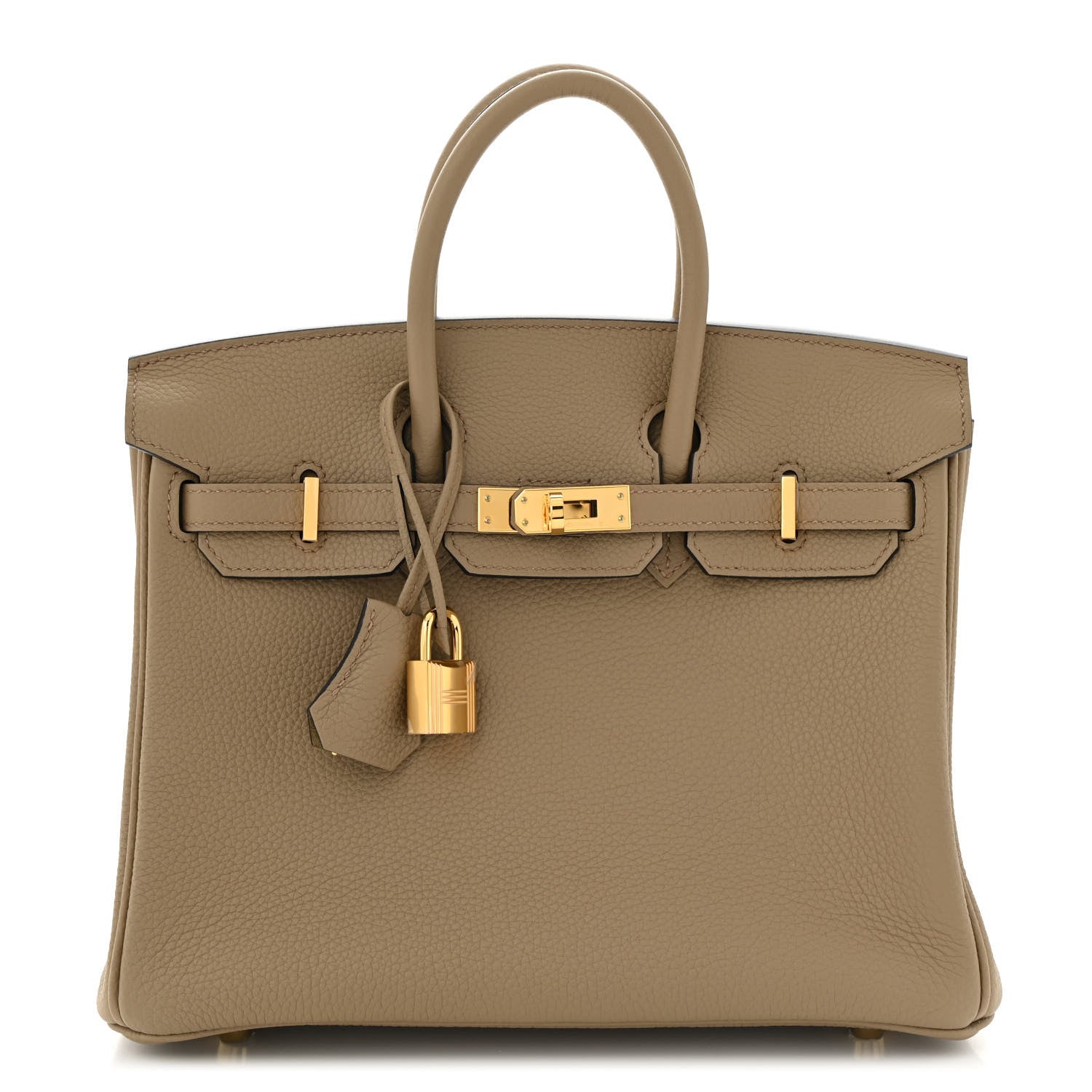 Hermes Togo Birkin 25 Beige Marfa 1 of 11
