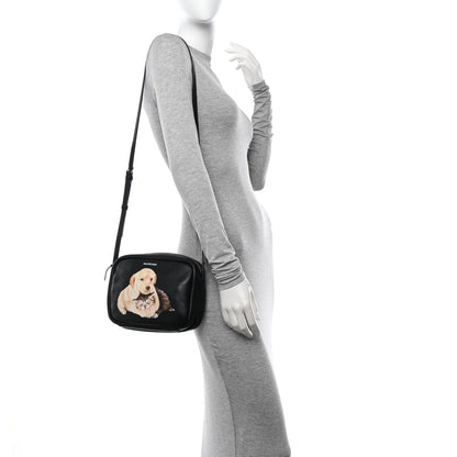 Balenciaga Calfskin Puppy And Kitten S Everyday Camera Bag Black 2 of 12
