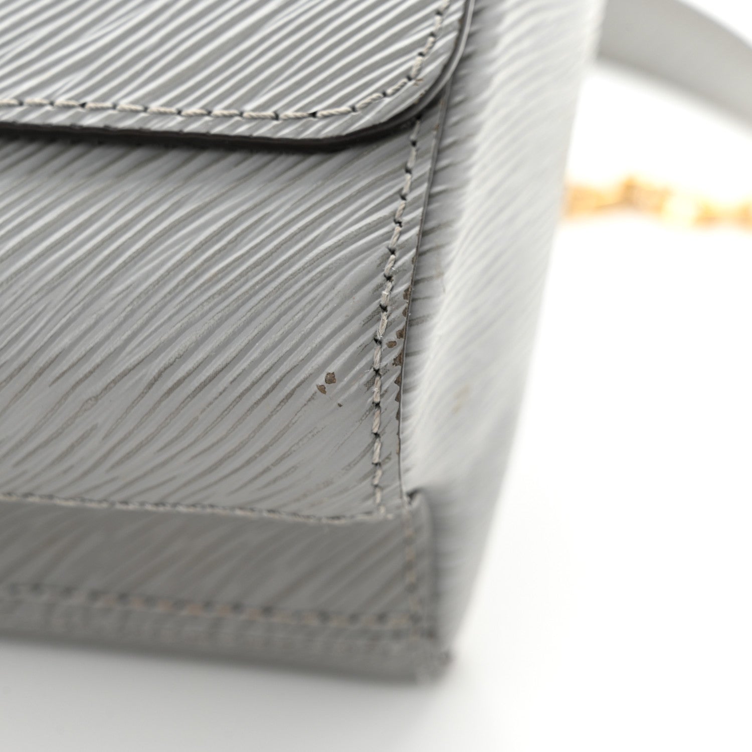 Louis Vuitton Epi Twist Shoulder Bag MM Gris Cloudy 15 of 15