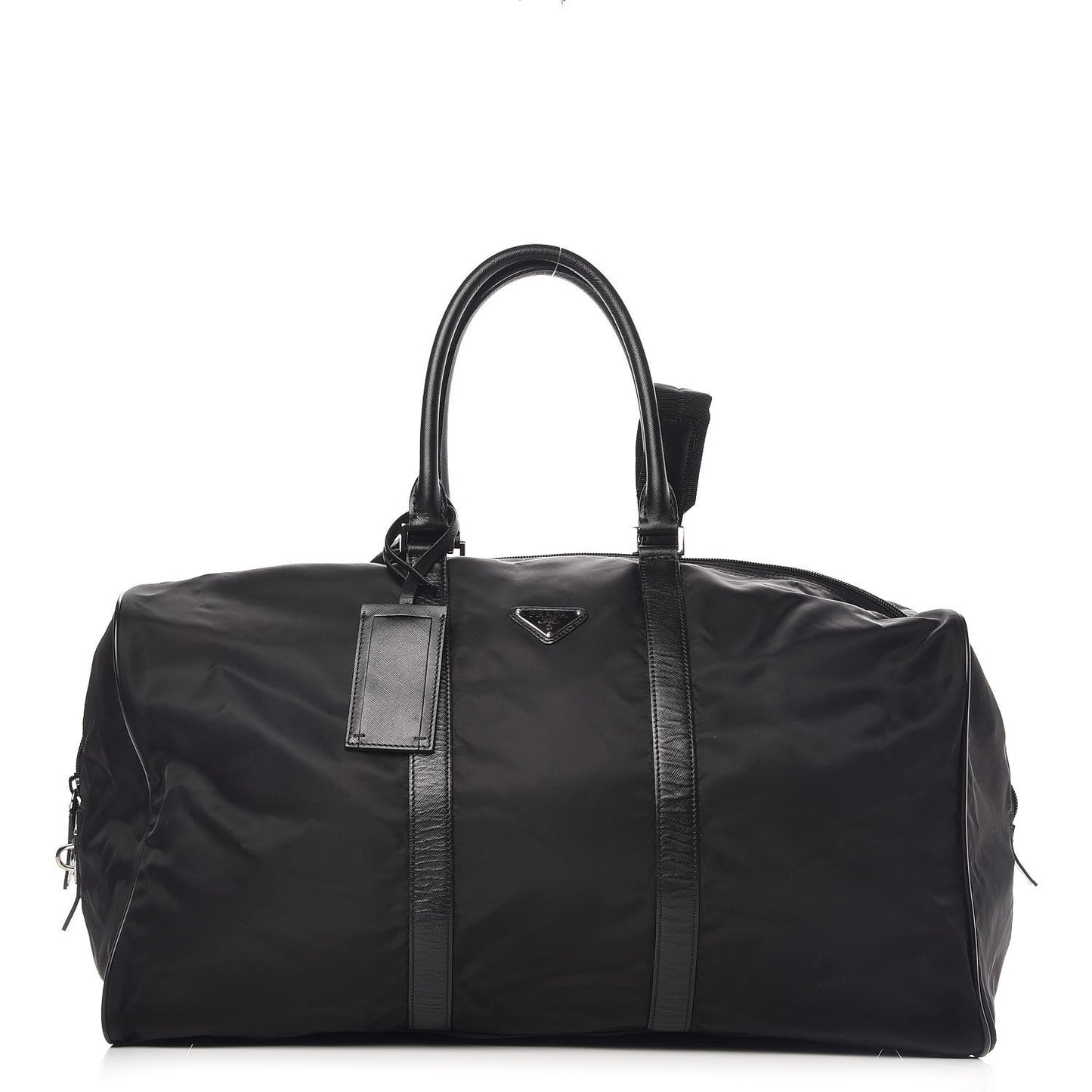Nylon Viaggio Duffle Black