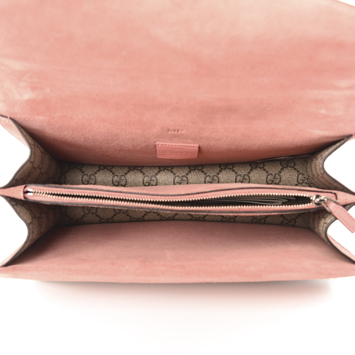 GG Supreme Monogram Dragonfly Embroidered Small Dionysus Shoulder Bag Taupe