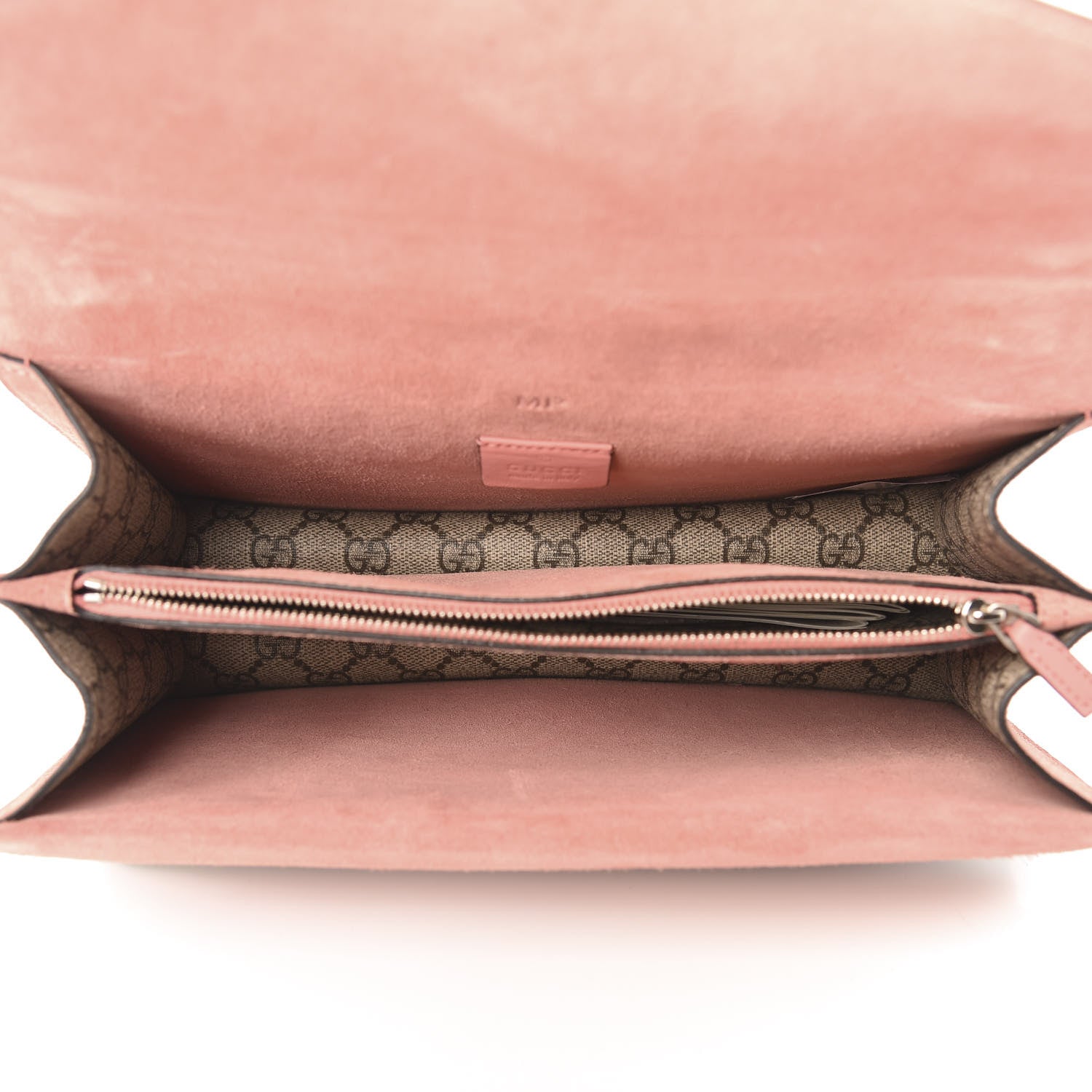 Gucci GG Supreme Monogram Dragonfly Embroidered Small Dionysus Shoulder Bag Taupe 5 of 12