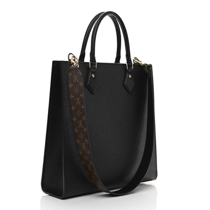 Louis Vuitton Epi Sac Plat PM Black 3 of 9