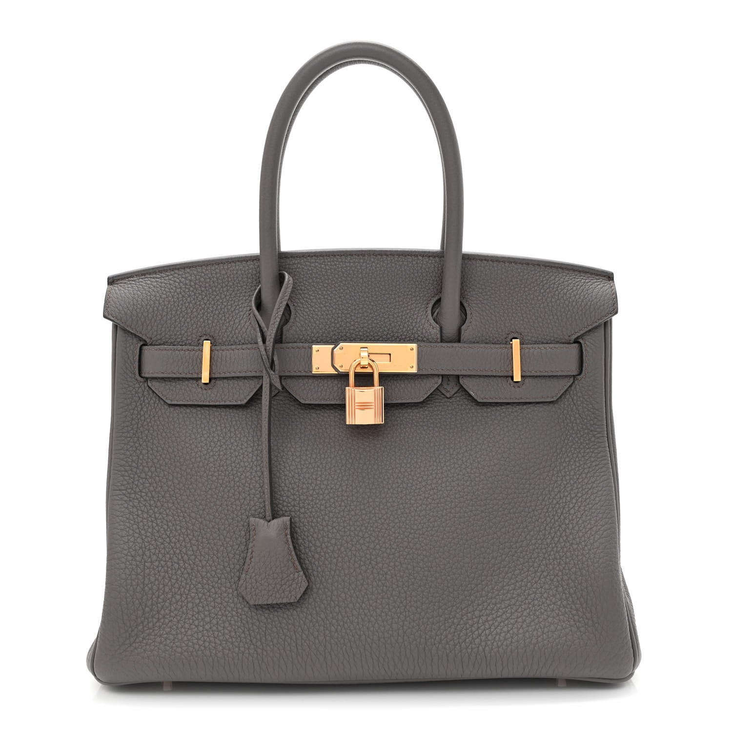 Hermes Togo Birkin 30 Etain 1 of 11