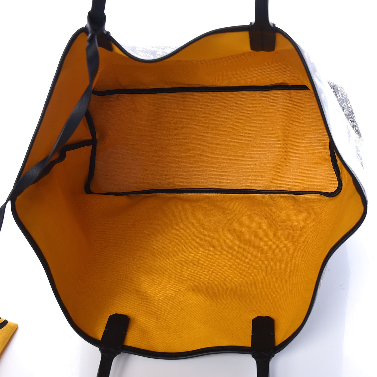 Goyardine Saint Louis Claire Voie PM Black Yellow