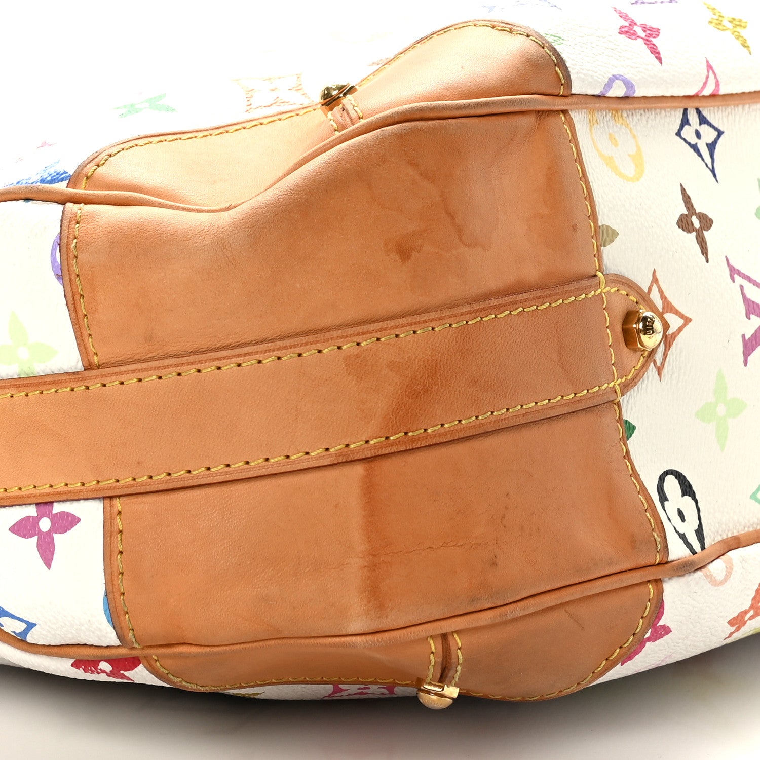 Louis Vuitton Monogram Multicolor Greta White 7 of 8