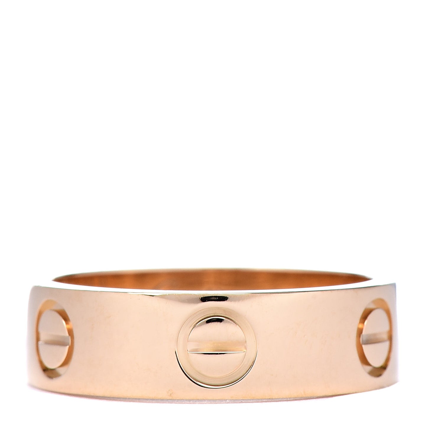 18K Yellow Gold 5.5mm LOVE Ring 52 6
