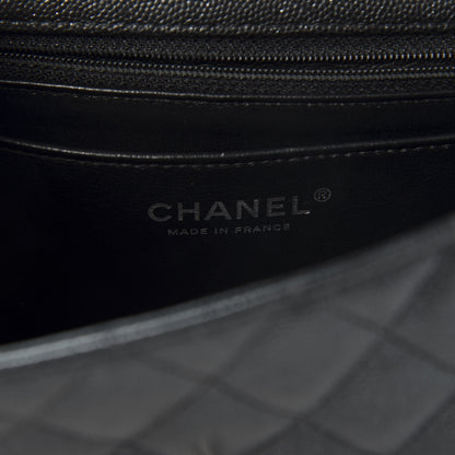 Chanel Iridescent Caviar Quilted Mini Rectangular Flap Black 7 of 10