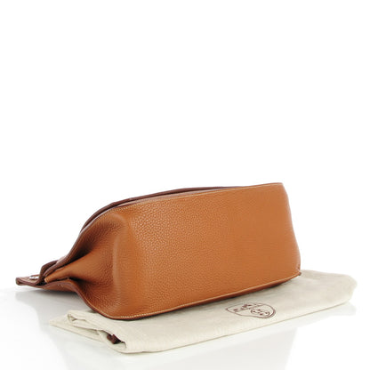 Hermes Taurillon Clemence Jypsiere 37 Gold 5 of 19