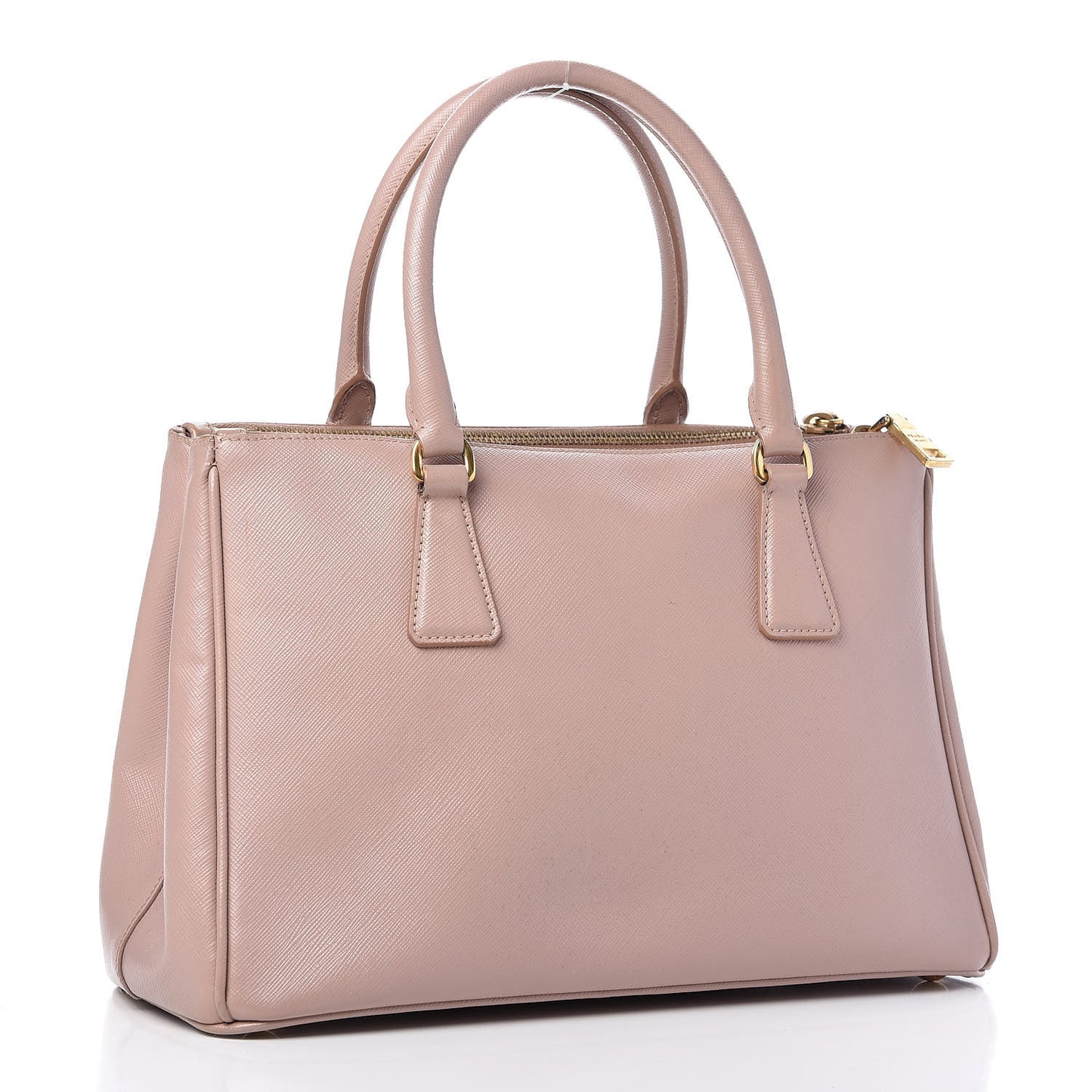 Saffiano Small Galleria Double Zip Tote Orchidea