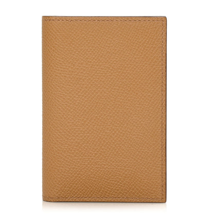 Hermes Epsom MC2 Euclide Card Holder Case Biscuit 1 of 13