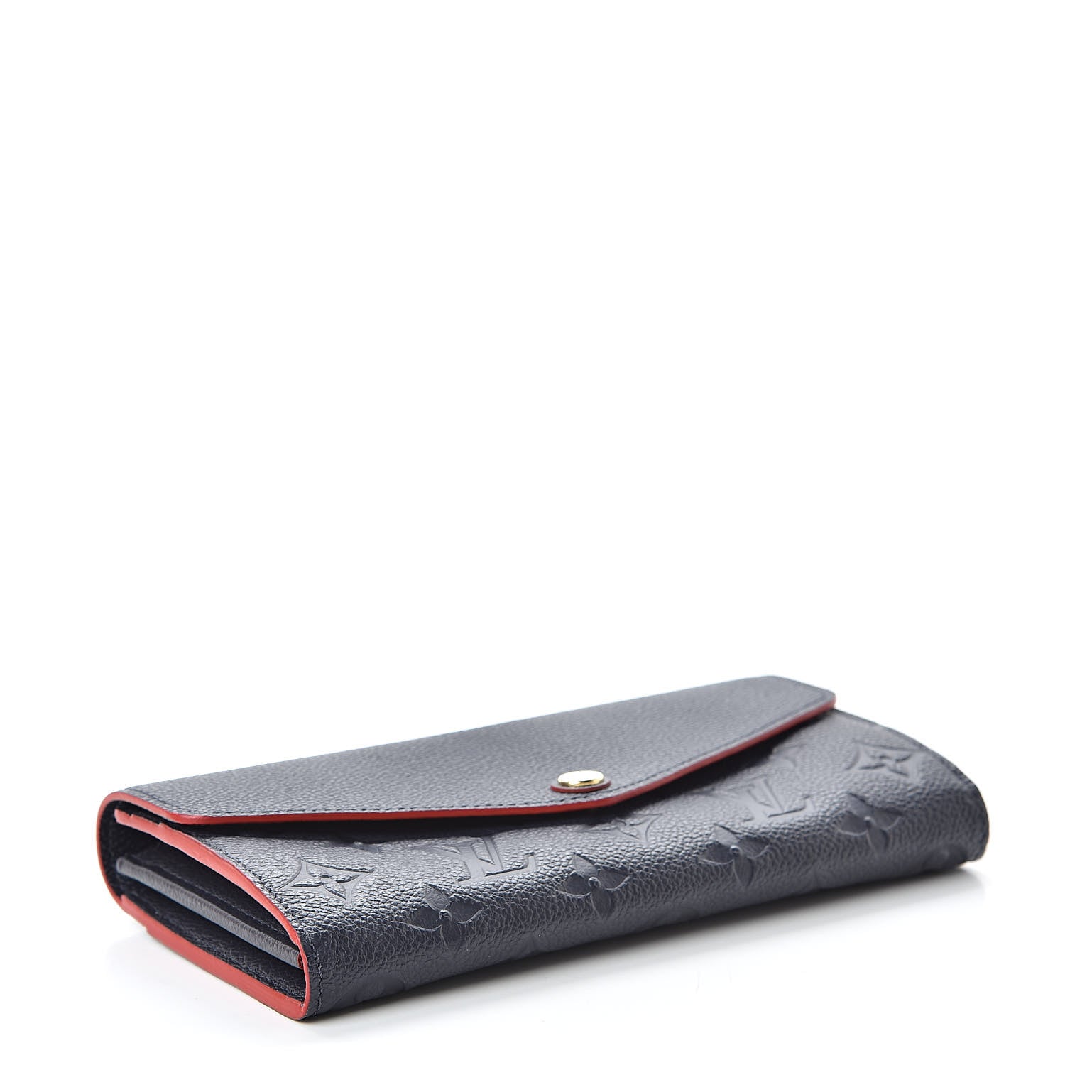 Louis Vuitton Empreinte Sarah Wallet NM Marine Rouge 4 of 8
