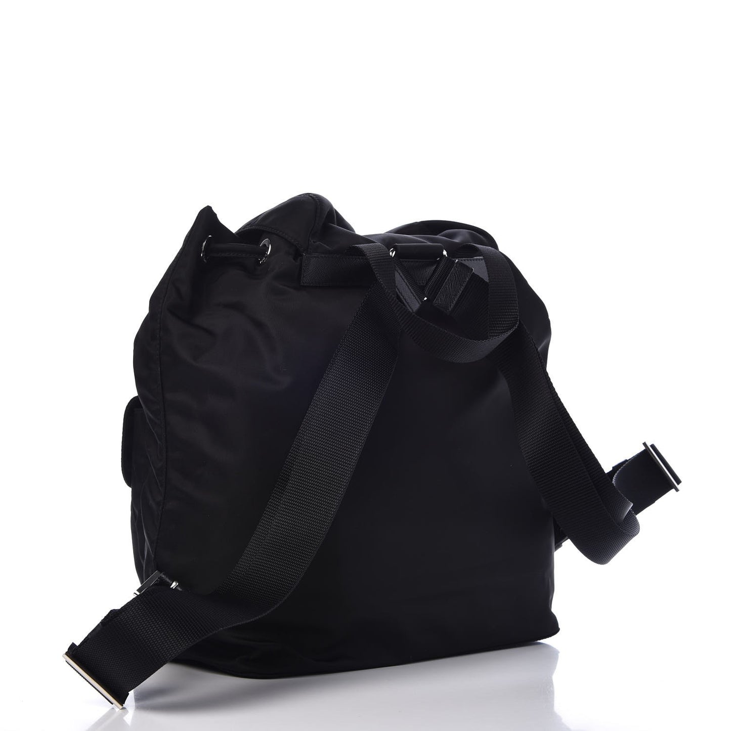 Nylon Vela Medium Backpack Black