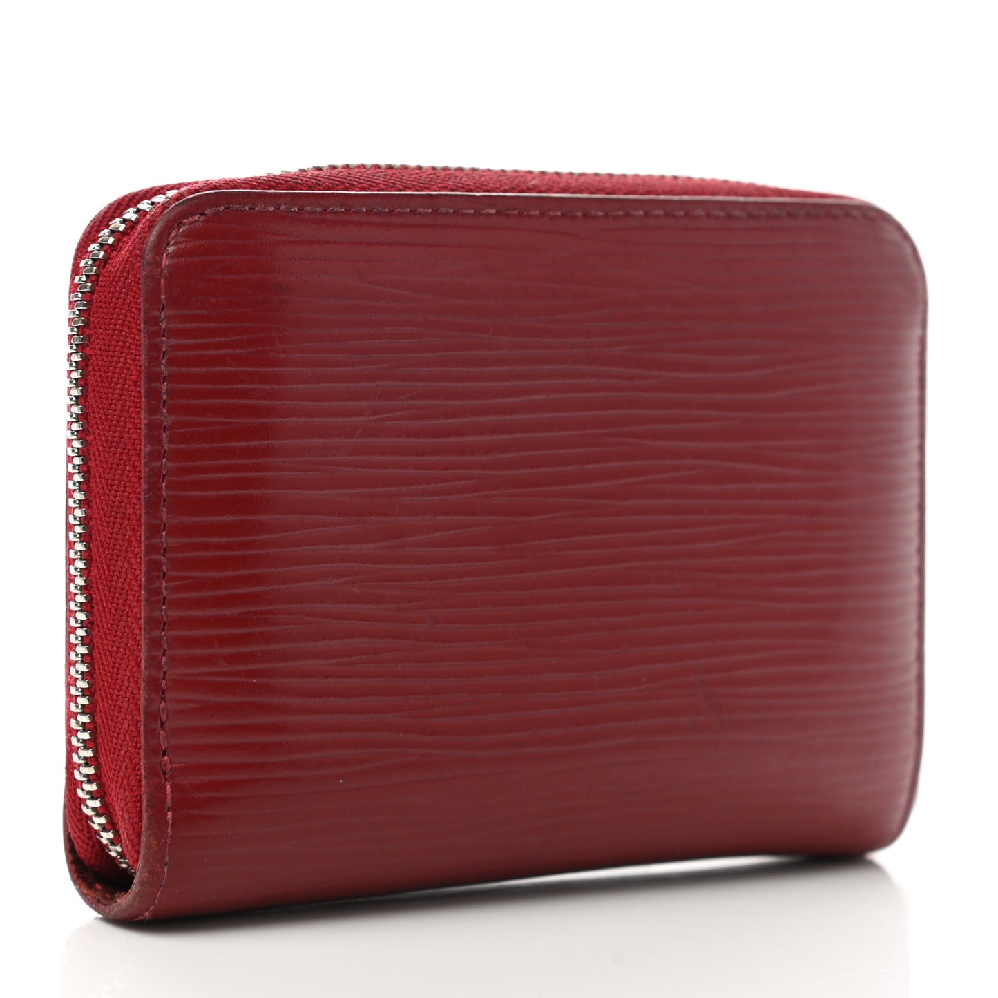 Epi Zippy Coin Purse Rubis