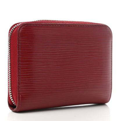 Louis Vuitton Epi Zippy Coin Purse Rubis 3 of 12