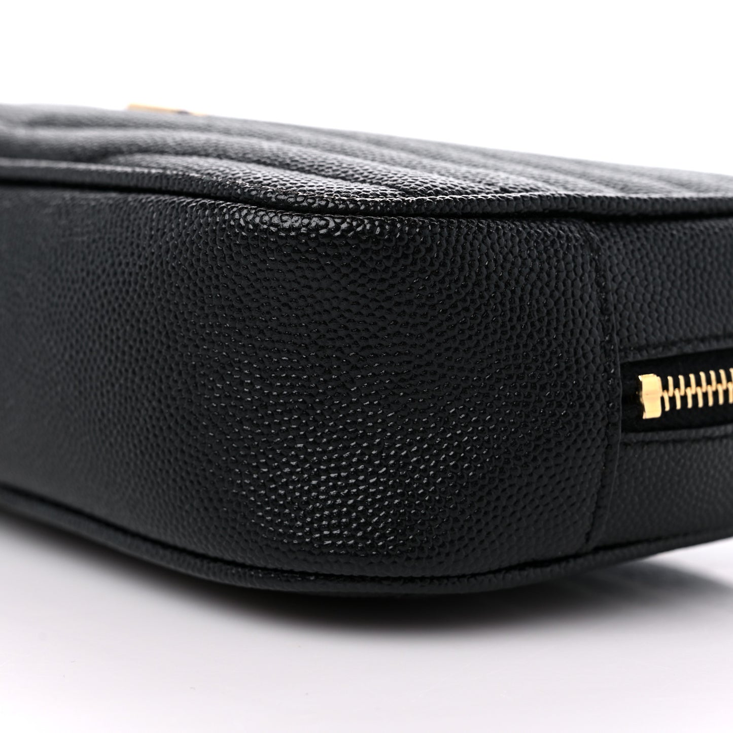 Grain De Poudre Matelasse Monogram Mini Lou Camera Bag Black