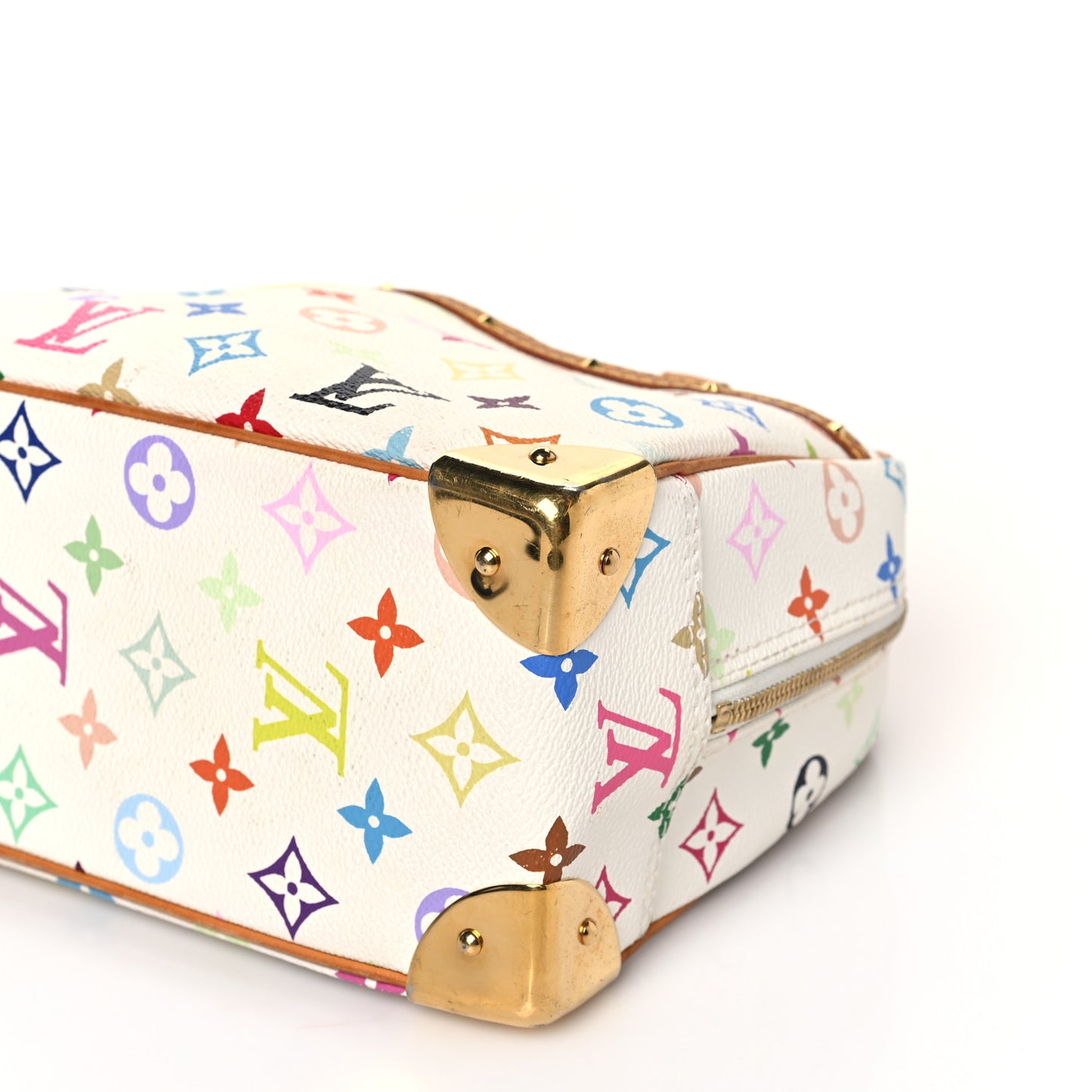 Monogram Multicolor Trouville White