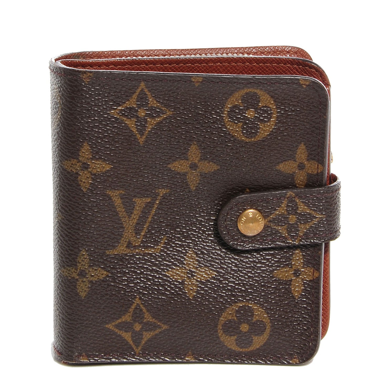 Monogram Compact Zippe Zipped Wallet