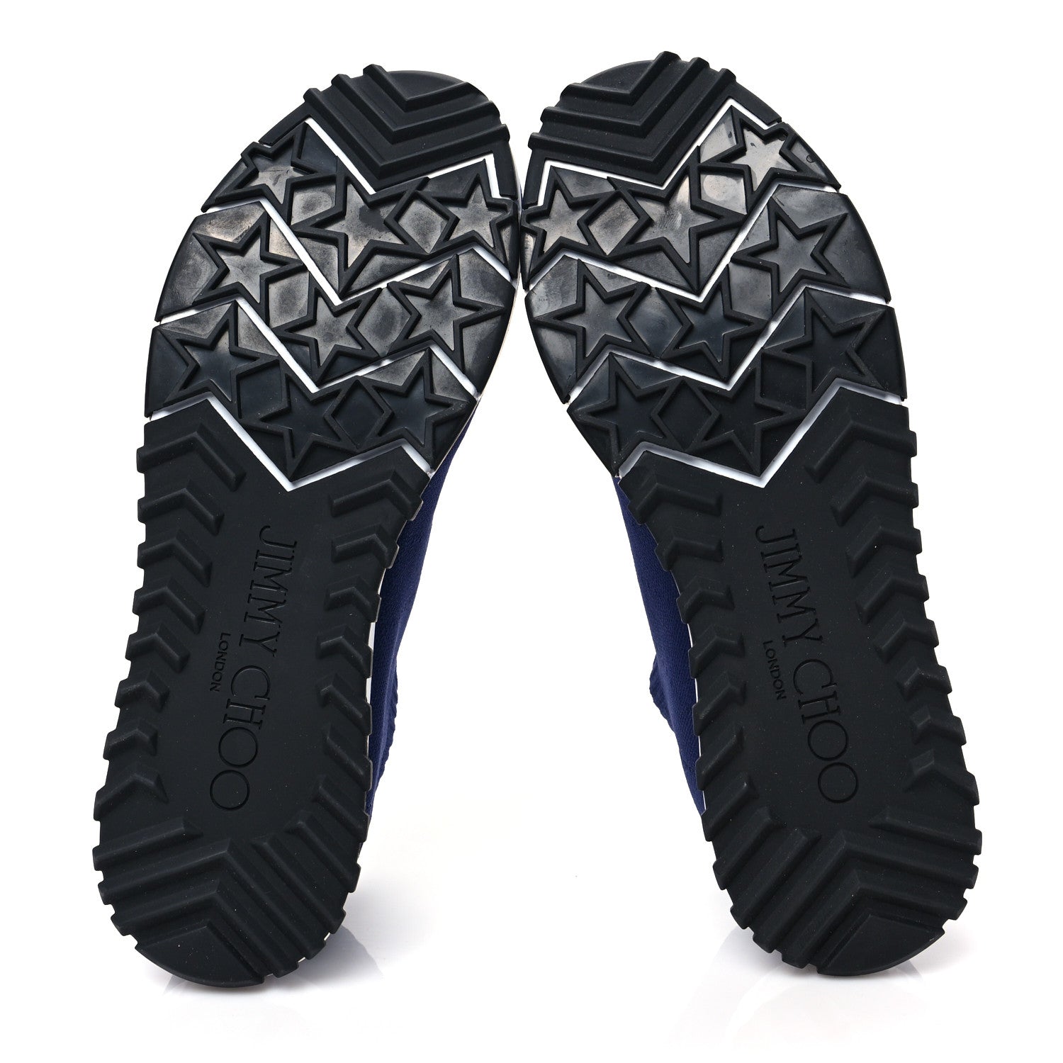 Jimmy Choo Knit Crystal Verona Sneaker 38 Navy 9 of 16