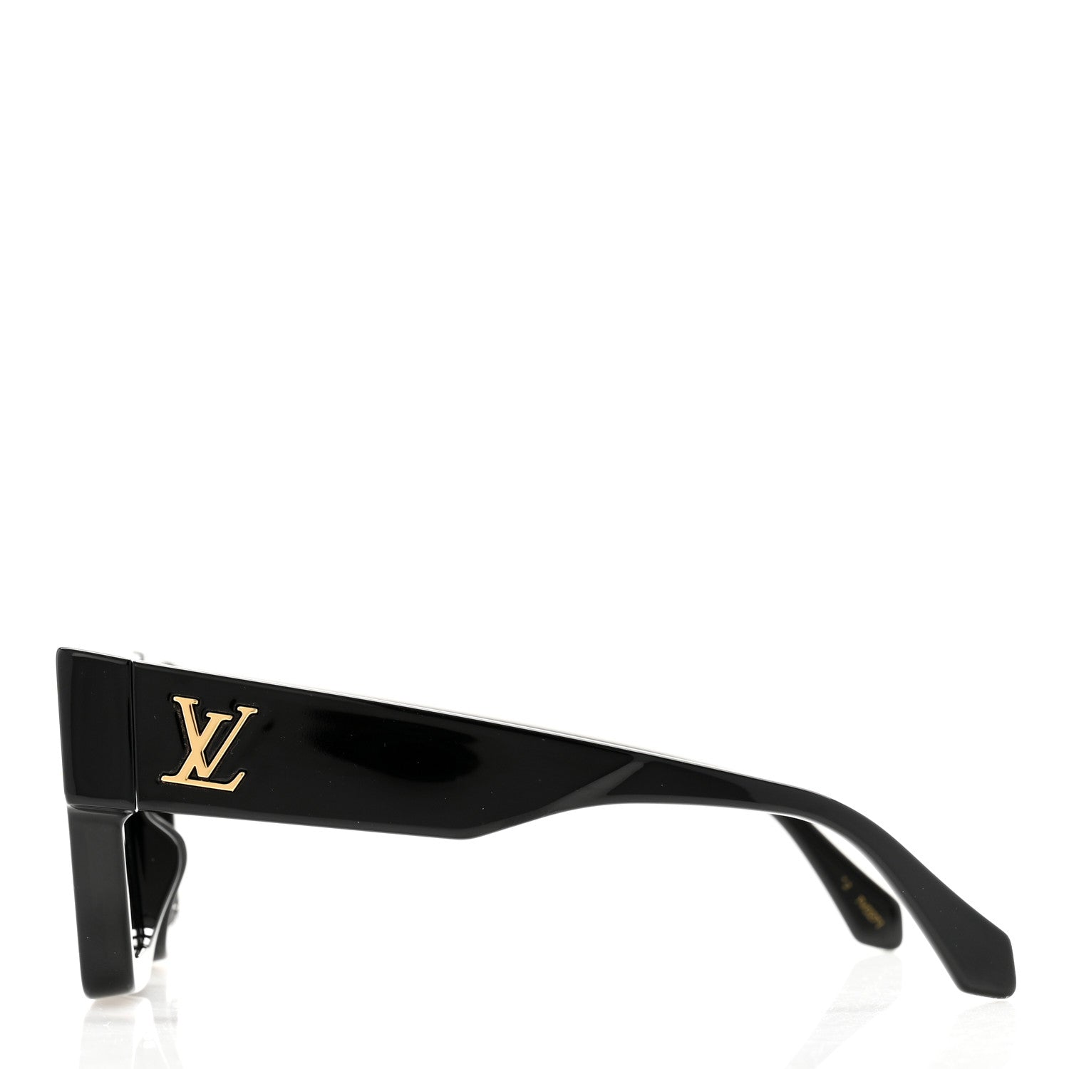 Louis Vuitton Acetate Swarovski Crystal Cyclone Sunglasses Z1578W Black 3 of 9