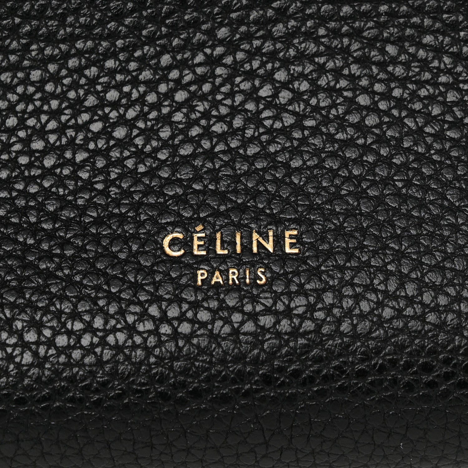 Celine Soft Grained Calfskin Small Sangle Bucket Bag Black 6 of 9