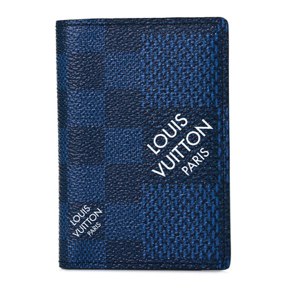 Louis Vuitton Damier Graphite 3D Pocket Organizer Navy 1 of 8