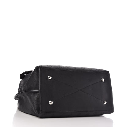 Louis Vuitton Mahina Carmel Hobo Black 4 of 9