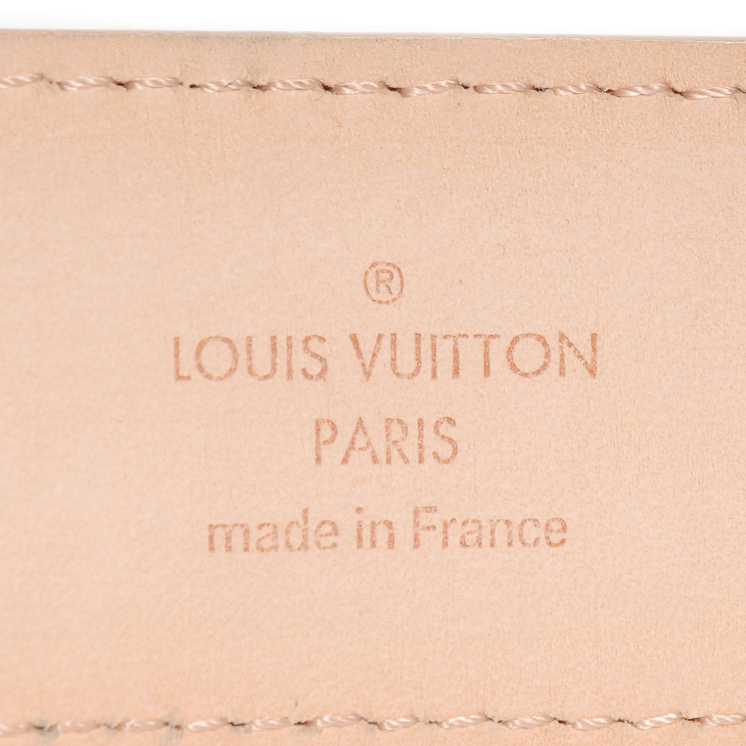 Louis Vuitton Damier Azur Voyage Belt 85 34 6 of 7