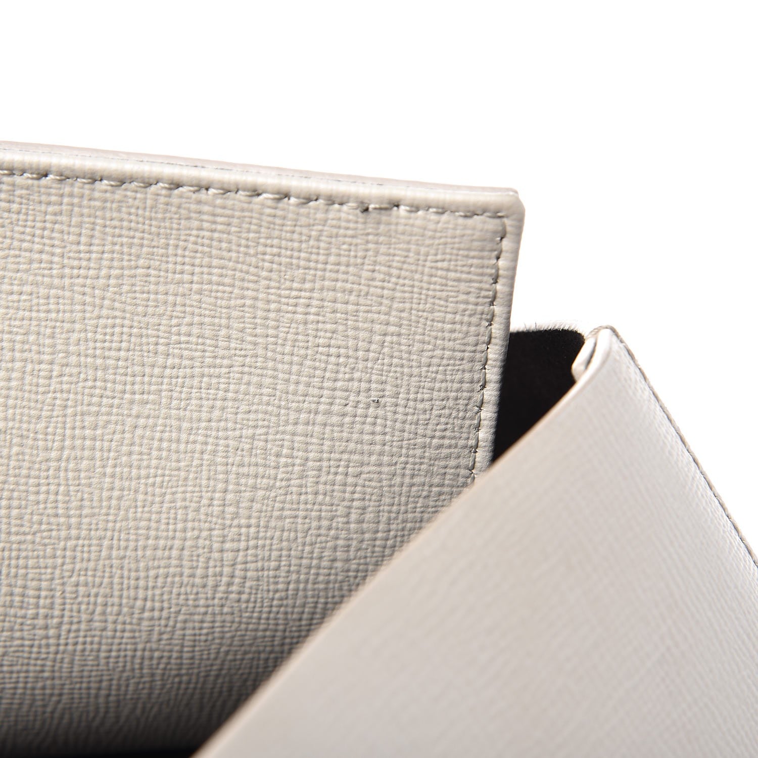 Tom Ford Grained Calfskin Small T Tote White 7 of 14