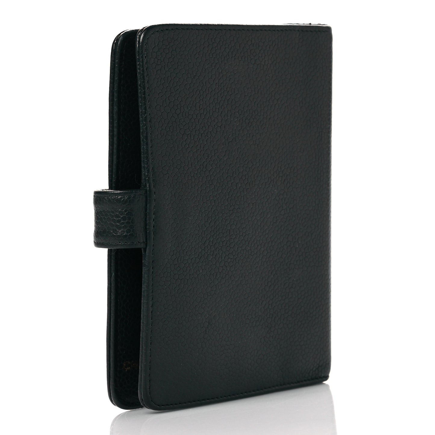 Caviar CC Small Ring Agenda Planner Dark Green