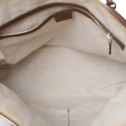 Gucci Pebbled Calfskin Medium Bree Shoulder Bag Tabacco 4 of 13