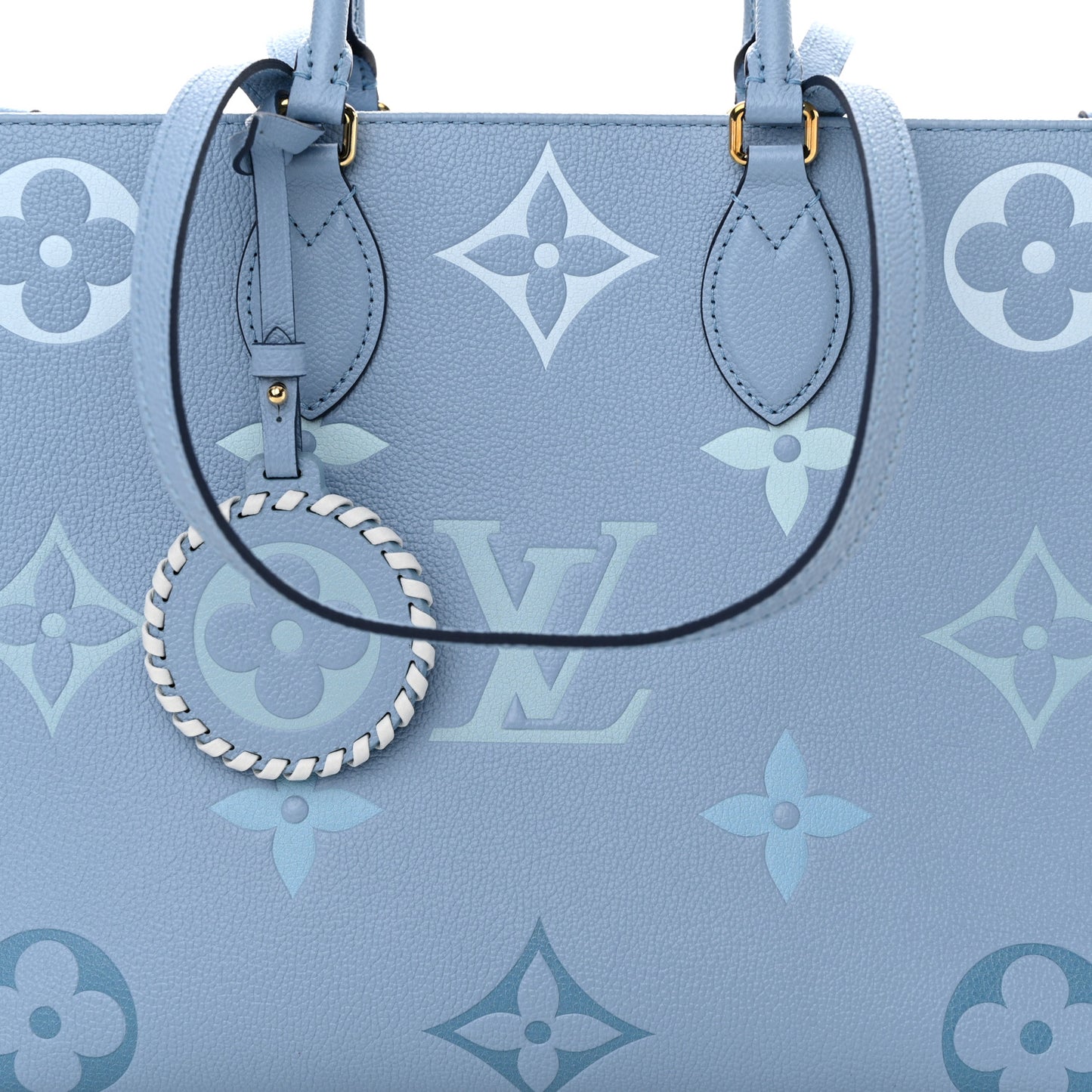 Empreinte Monogram Giant By The Pool Onthego MM Summer Blue