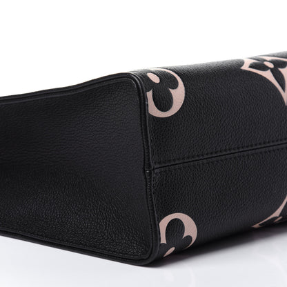 Louis Vuitton Empreinte Monogram Giant Onthego PM Black Beige 8 of 10