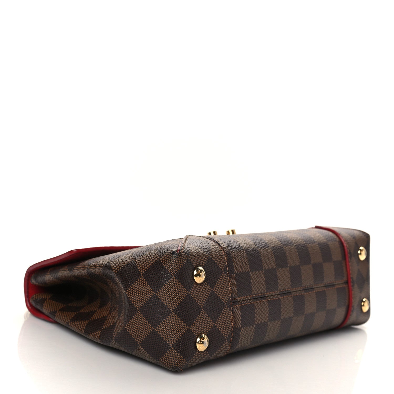 Louis Vuitton Damier Ebene Caissa Clutch Cherry 4 of 9