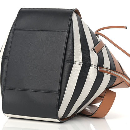 Loewe Calfskin Marine Stripe Small Hammock Shoulder Bag Tan 9 of 10