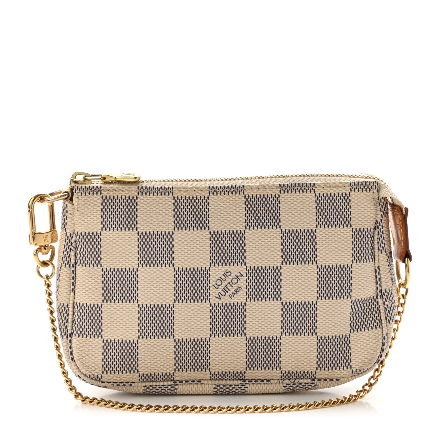 Louis Vuitton Damier Azur Mini Pochette Accessories 1 of 8