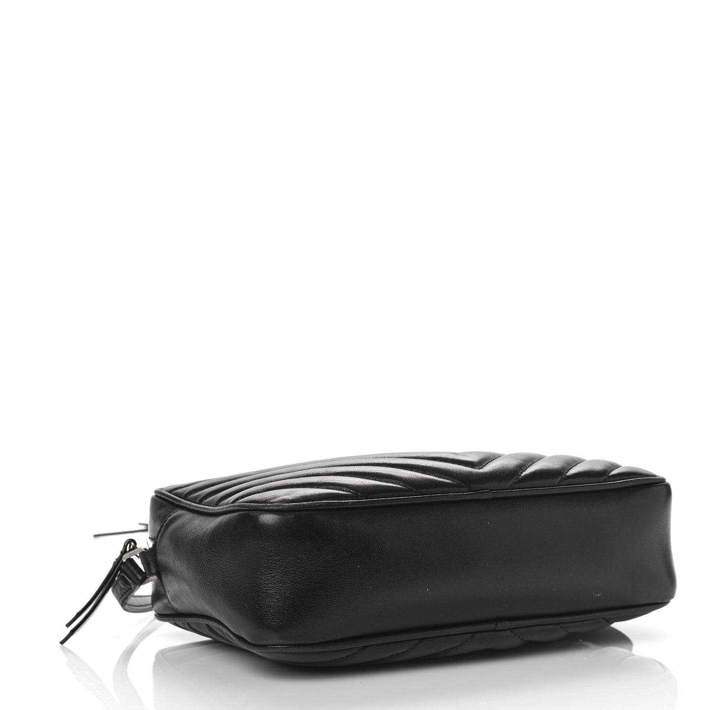 Calfskin Matelasse Monogram Lou Camera Bag Black