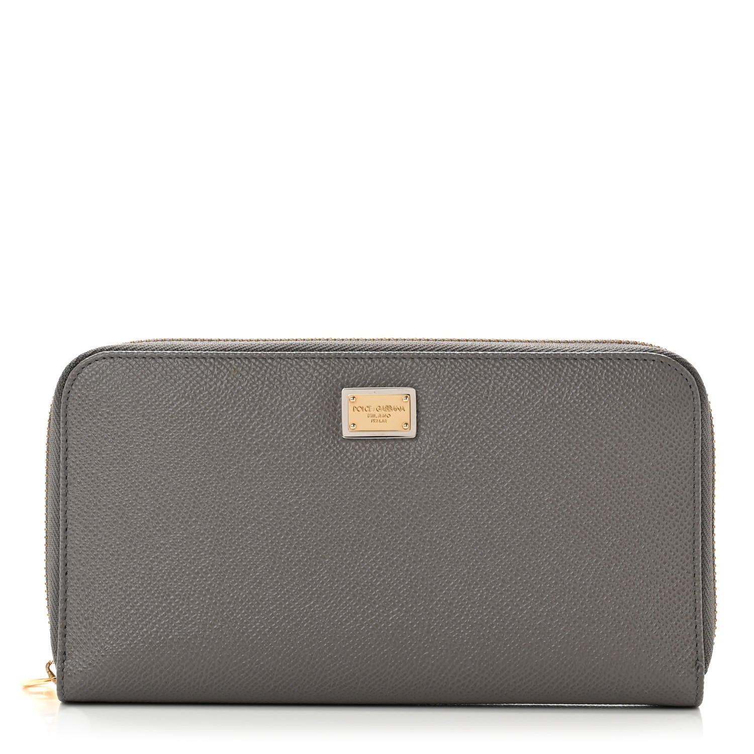 Dolce & Gabbana Dauphine Zip Around Wallet Grey 1 of 7
