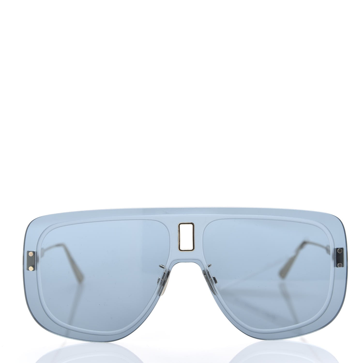 Christian Dior UltraDior Mask Sunglasses Gold Blue 3 of 9