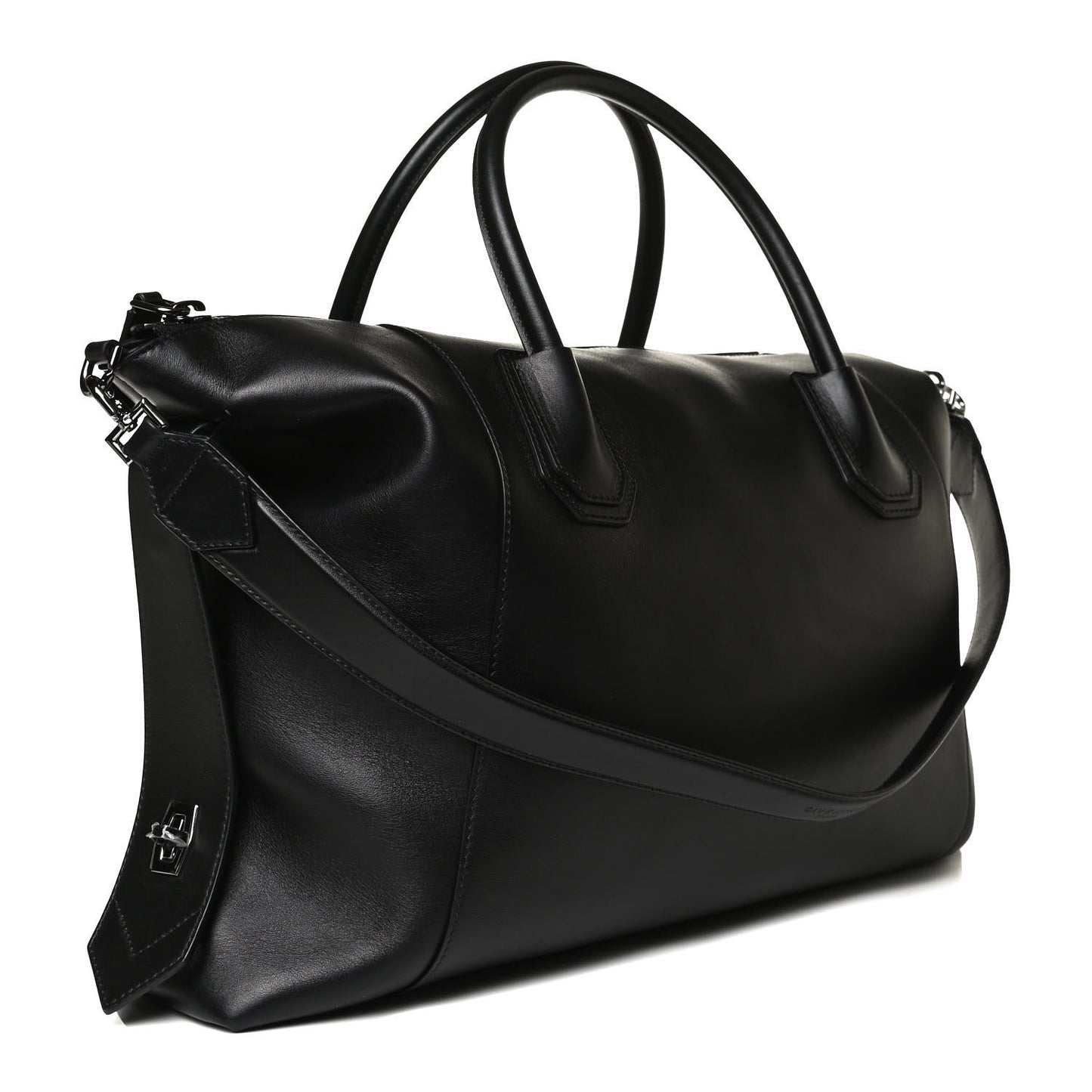 Smooth Calfskin Soft Antigona Black