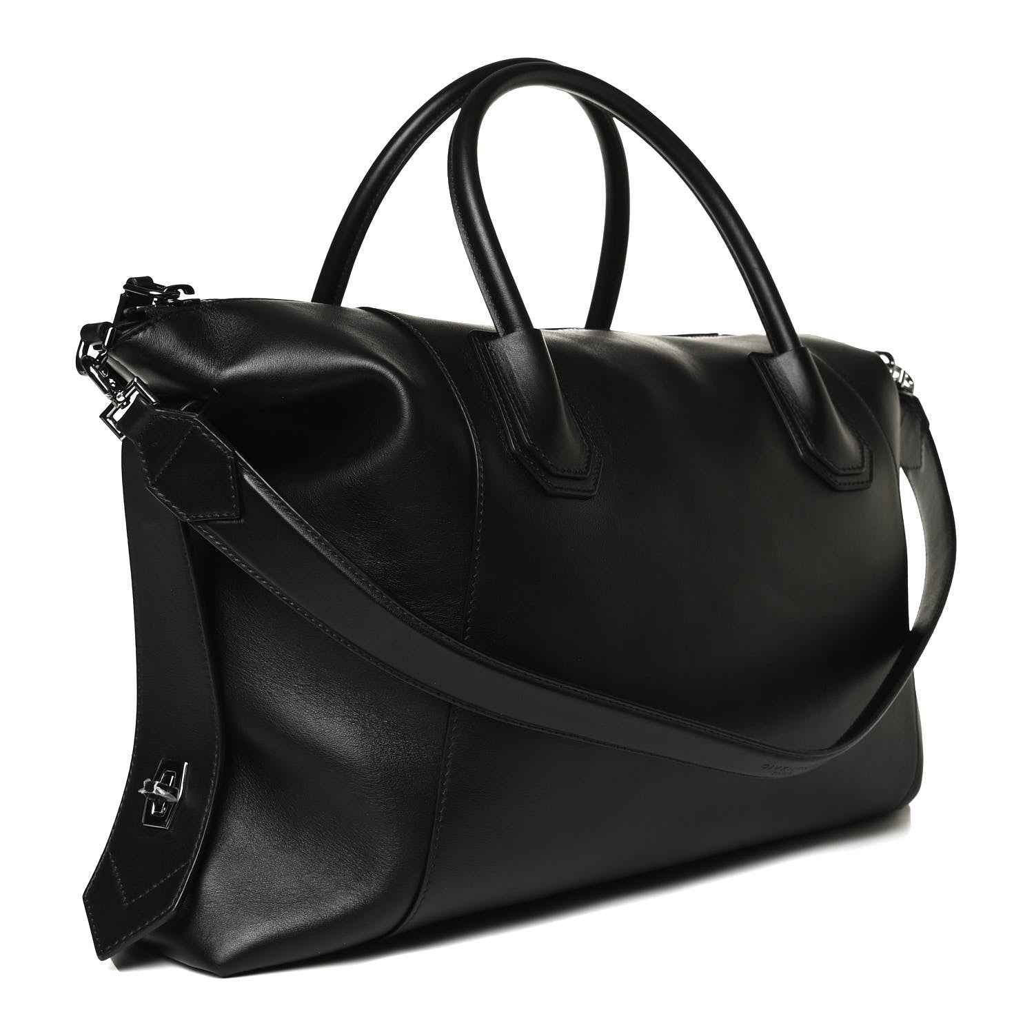 Givenchy Smooth Calfskin Soft Antigona Black 2 of 15