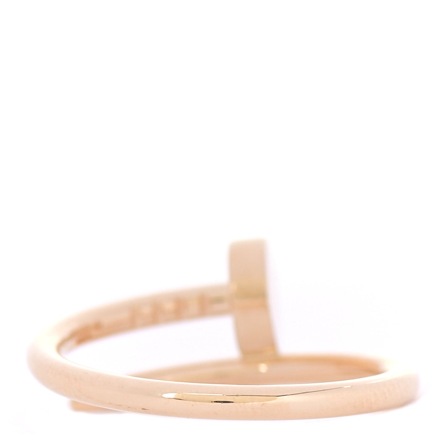 18K Yellow Gold Small Juste Un Clou Ring 48 4.5