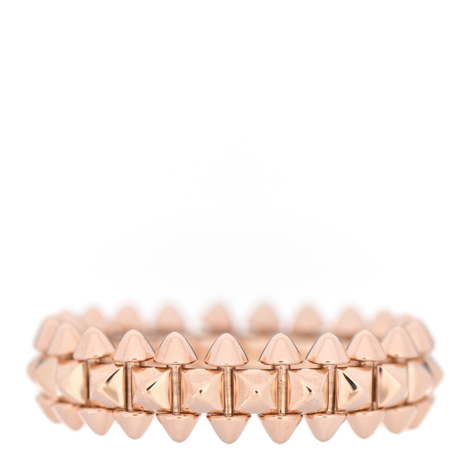 Cartier 18K Pink Gold SM Clash De Cartier Ring 56 7.5 3 of 5