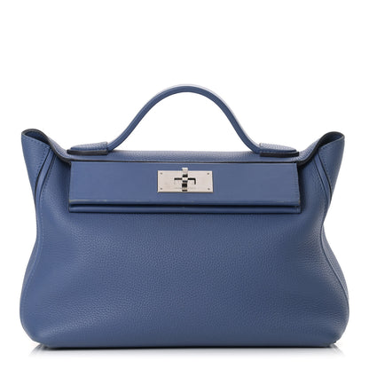 Hermes Togo Swift 24/24 29 Bleu Brighton 1 of 17