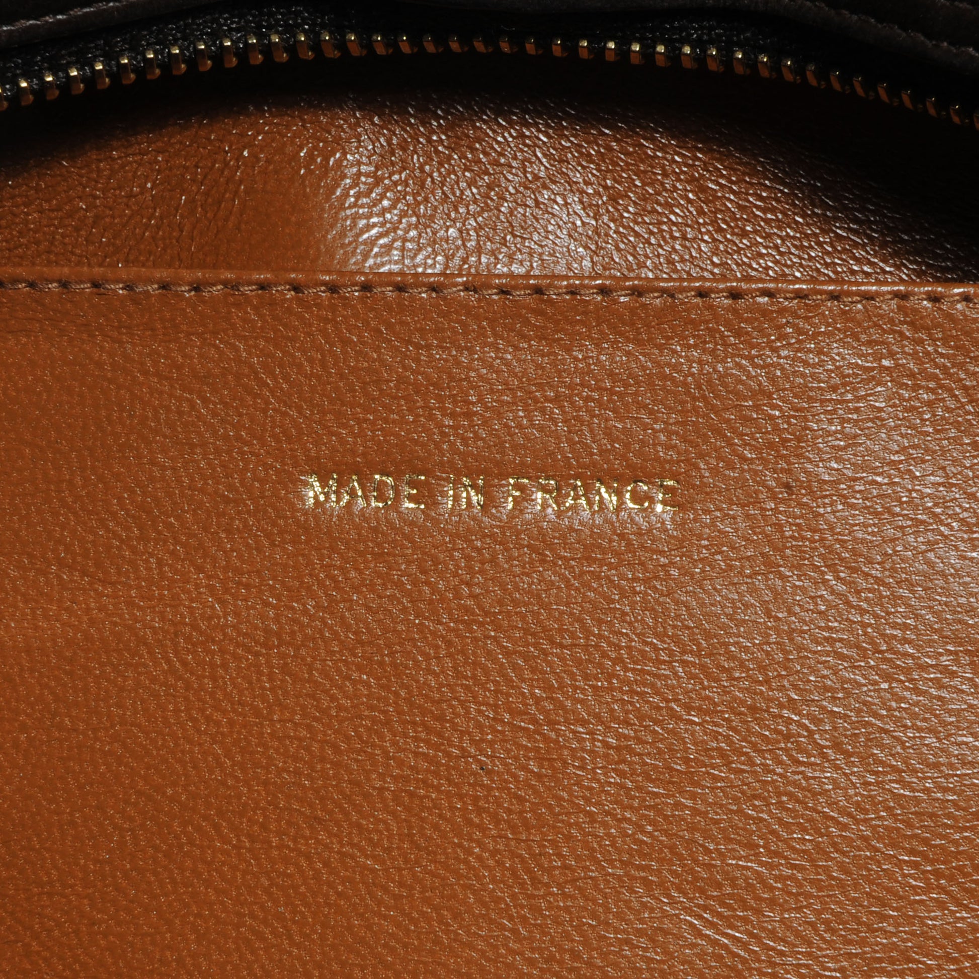Chanel Lambskin Quilted Shoulder Bag Brown 7 of 8