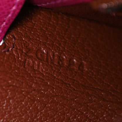 Hermes Epsom Verso Kelly Sellier 25 Rose Pourpre Sienne 7 of 11