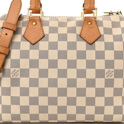 Louis Vuitton Damier Azur Speedy Bandouliere 25 8 of 10