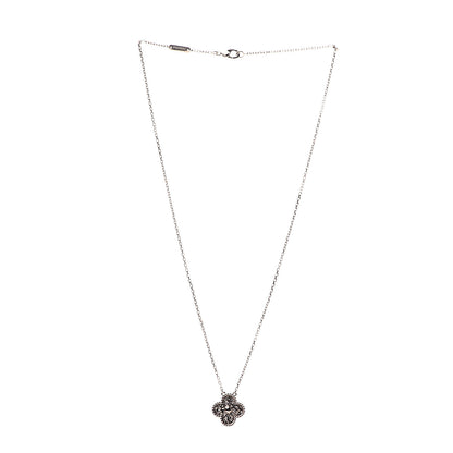 Van Cleef & Arpels 18K Rose Gold Vintage Alhambra Pendant Necklace 3 of 8