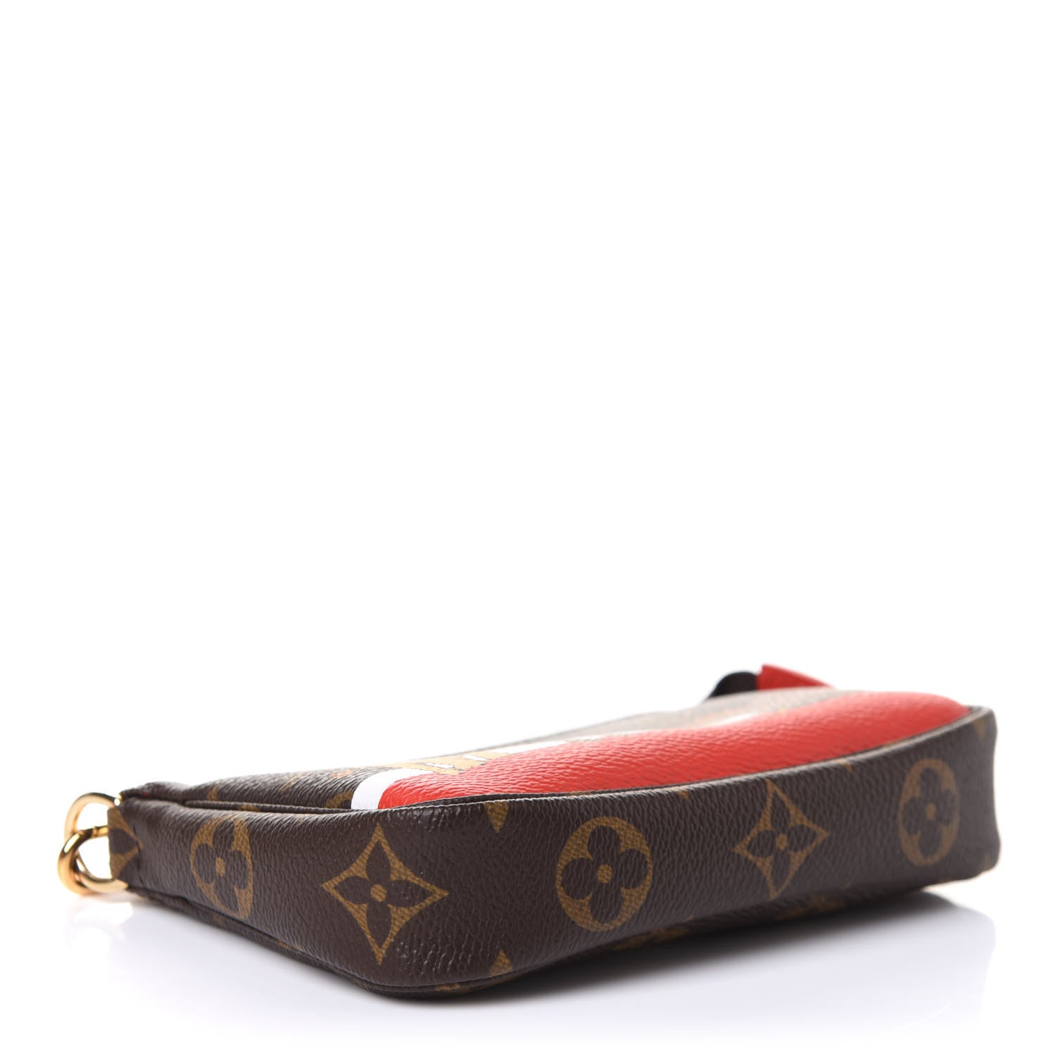 Louis Vuitton Monogram 2018 Christmas Animation Mini Cats Pochette Accessories 4 of 8
